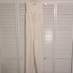 The Limited Cream/Off White Sleeveless Jumpsuit, Worn Once, Size 8
